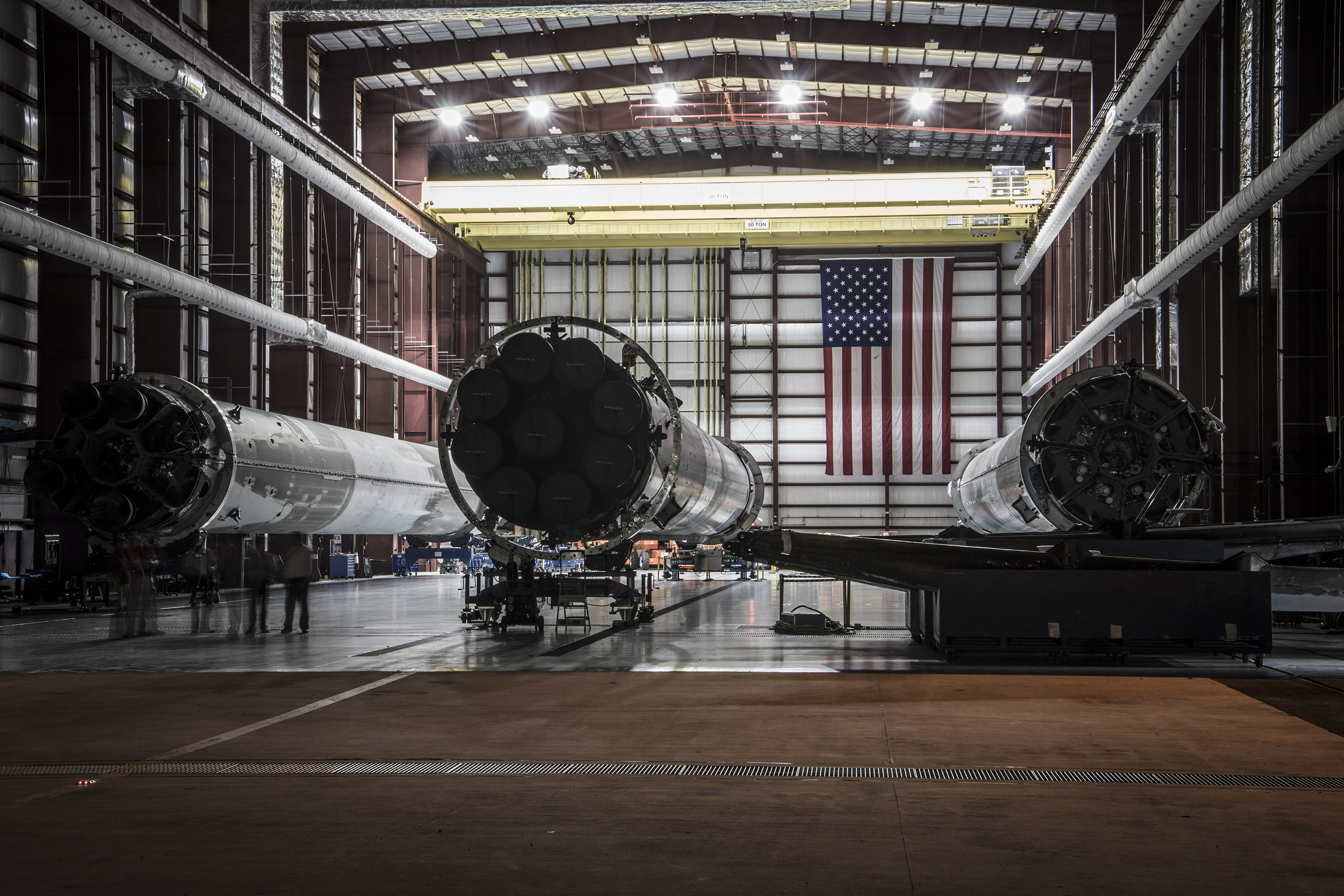SpaceX Hangar 39 - Foguetões Falcon 9