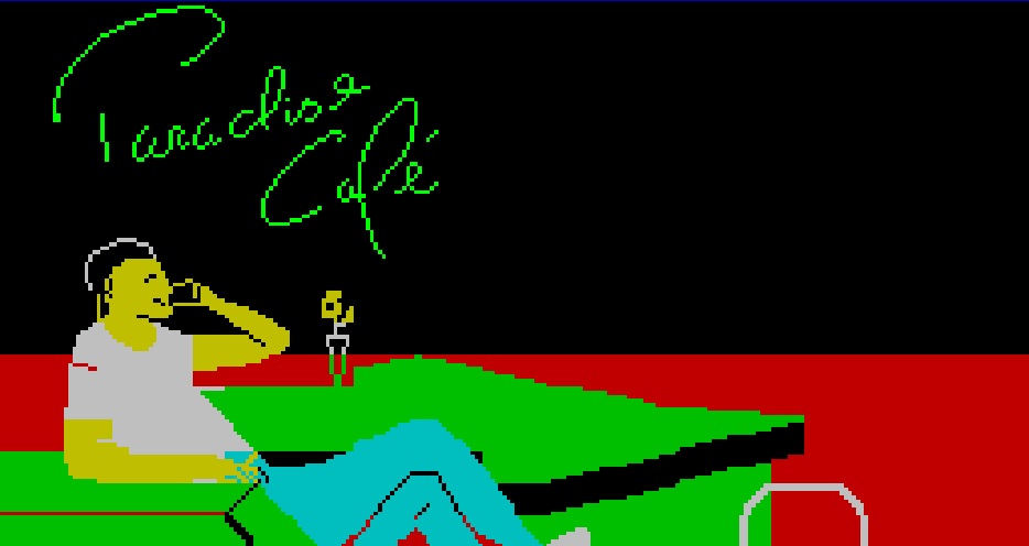 videojogo português Paradise Cafe