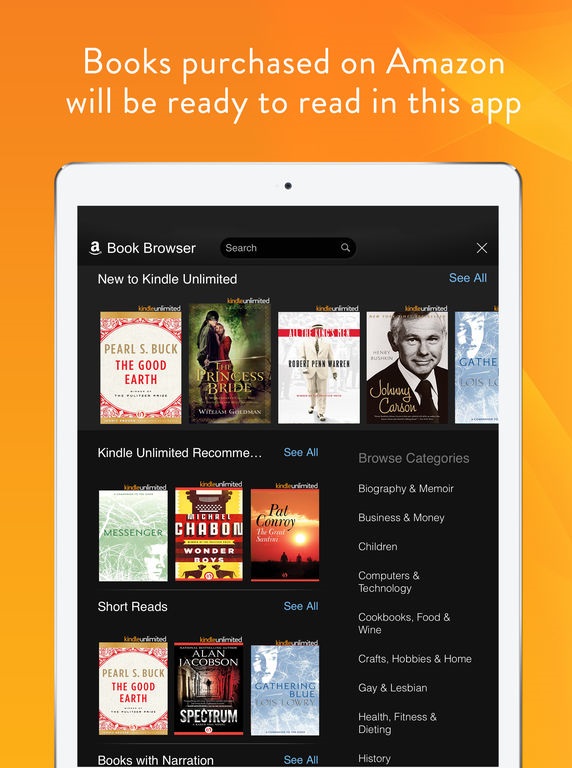 Amazon Kindle - iOS e Android