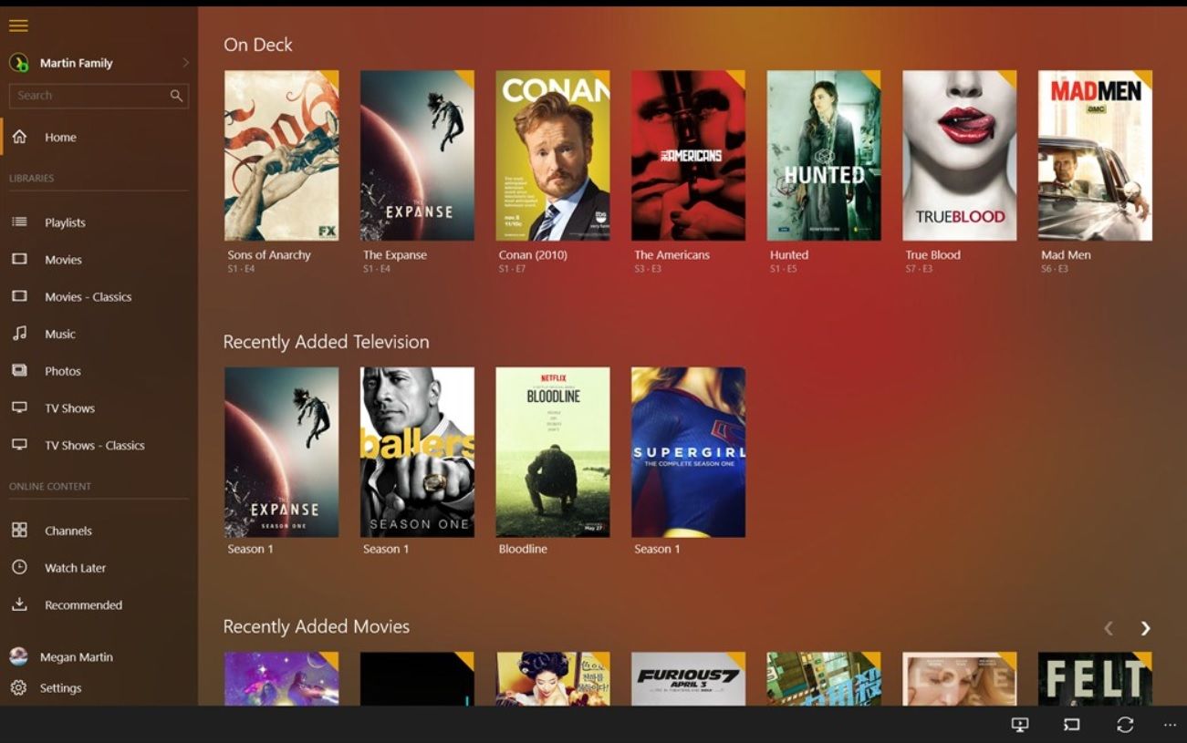 Plex - Windows 10