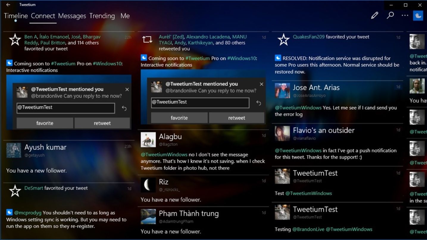 Tweetium - Windows 10