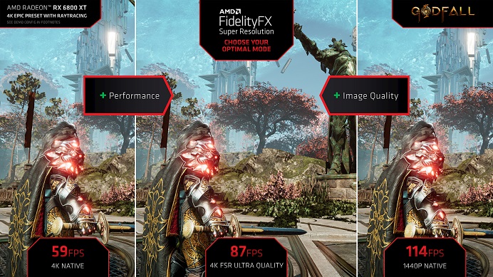 AMD FidelityFX Super Resolution