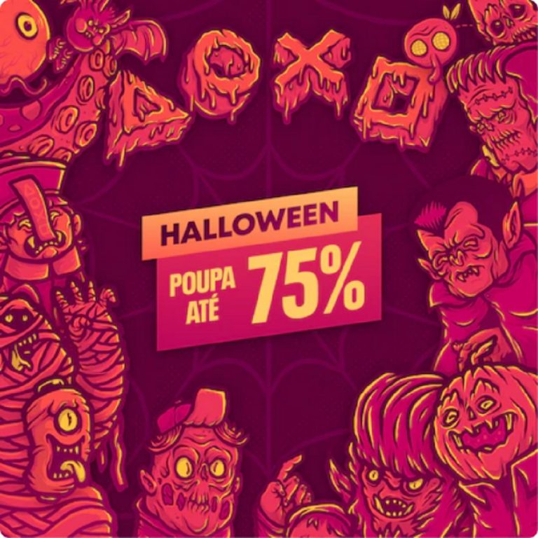 Campanha Halloween playstation store