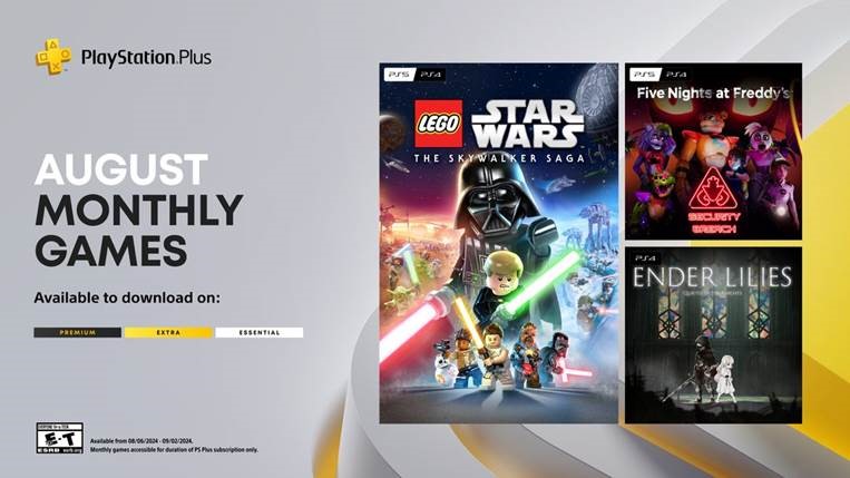 PlayStation Plus essential agosto 2024