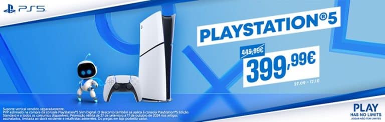 Playstation 5 promoção