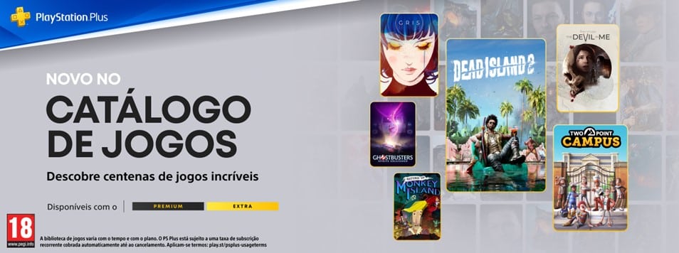 Novidades Playstation Plus Outubro 2024